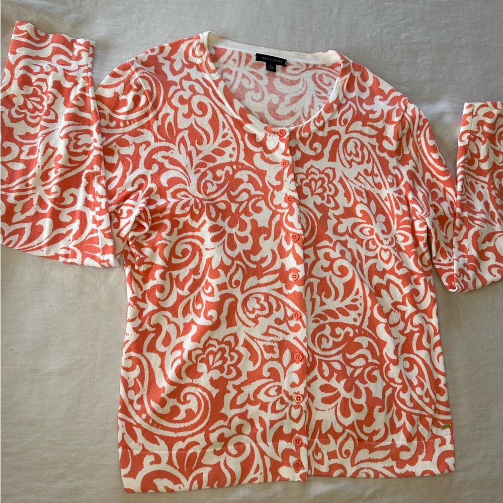 Tommy Hilfiger salmon sweater!